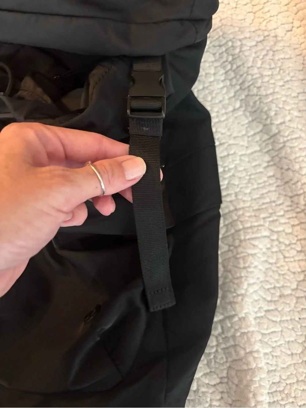 Black lululemon Backpack - Lightweight Everyday Pack